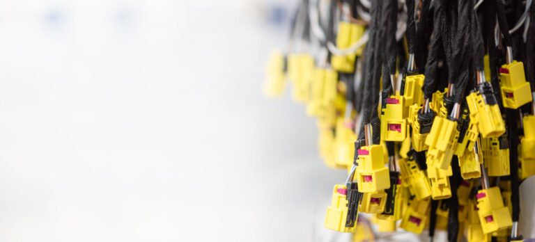 Wiring harnesses, automobile industry, production