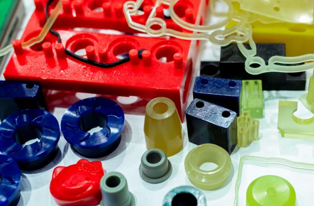 Engineering plastics. Plastic material used in manufacturing industry. Global engineering plastic