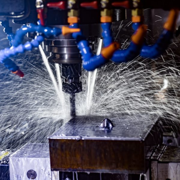 Metalworking CNC milling machine.